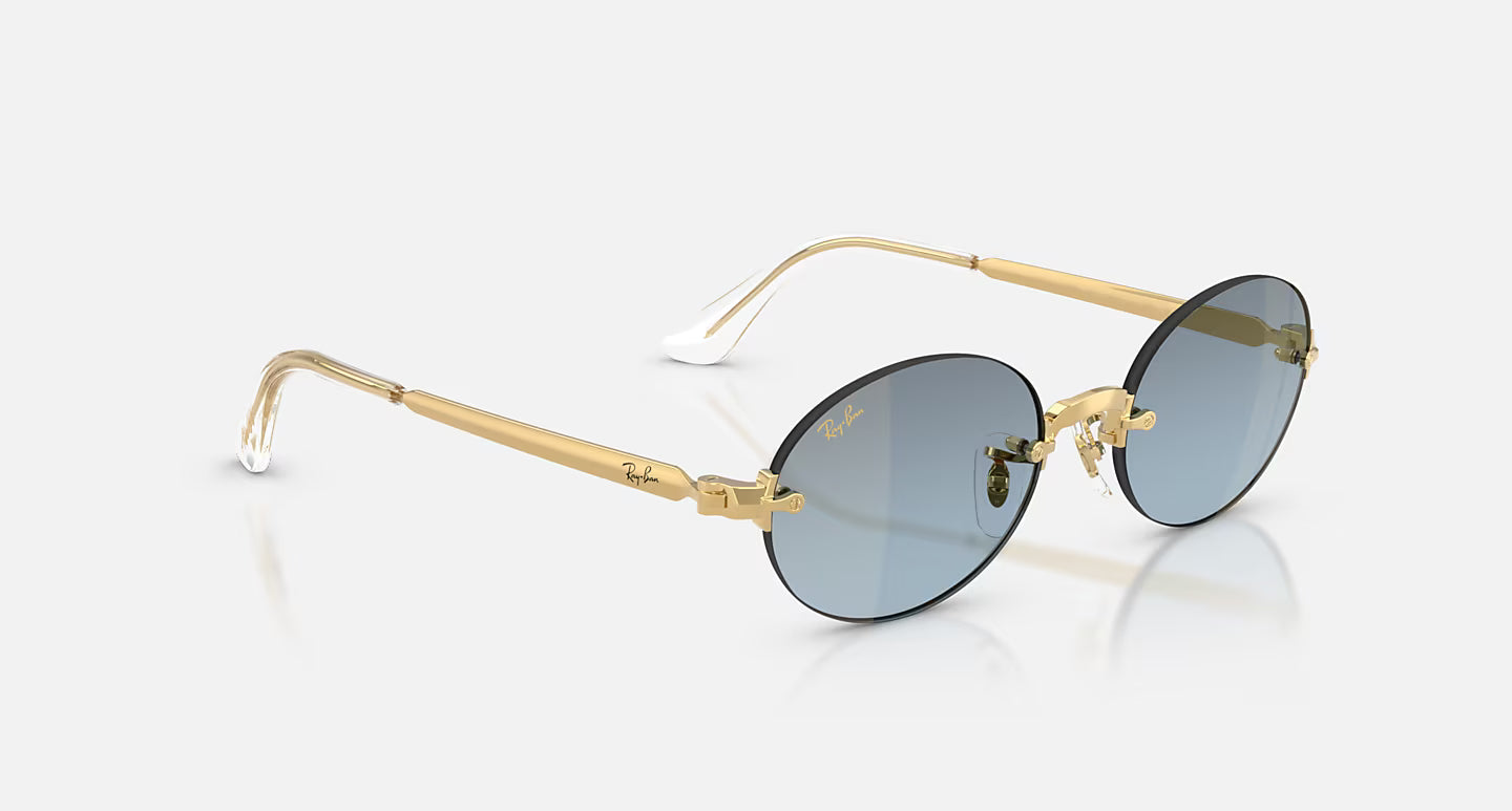 Ray-Ban by A$AP Rocky - Polished Arista Gold/Blue Gradient Dark Grey