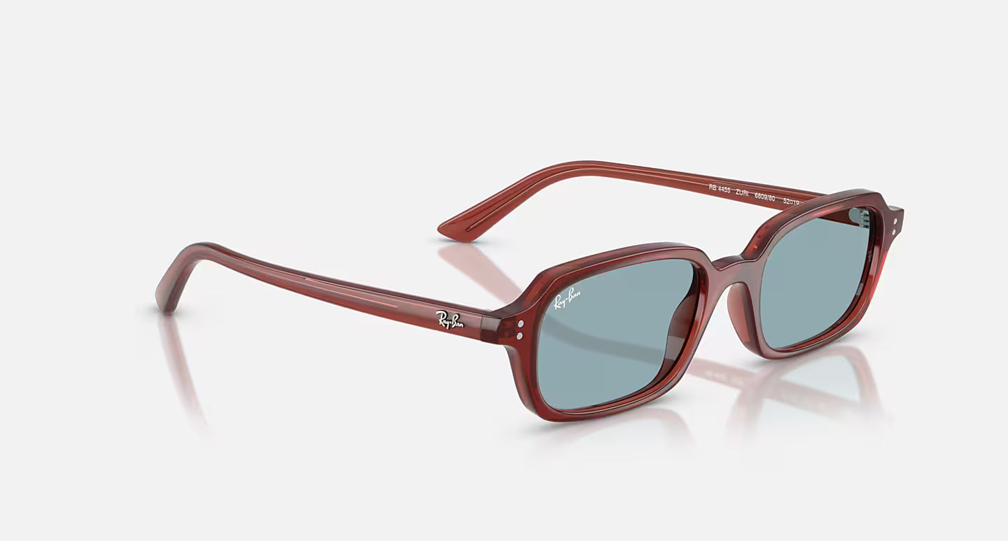 Ray-Ban Zuri Bio-Based Sunglasses - Polished Rusty Brown/Blue