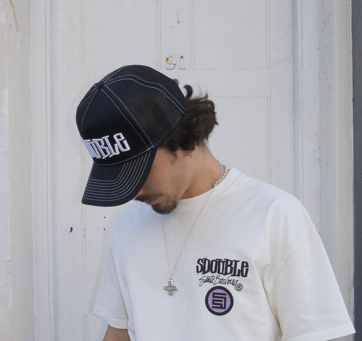 S Double Trucker Hat