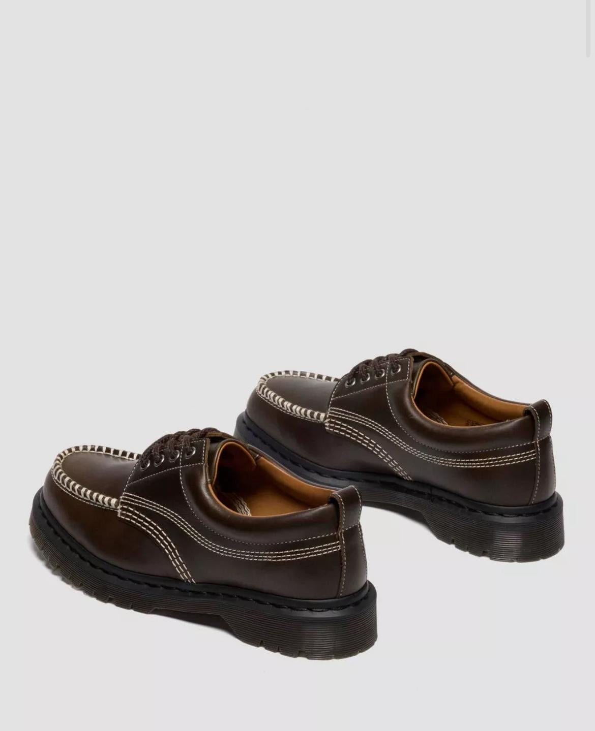 Dr. Martens Lowell Olive Orleans Moc Toe Shoe