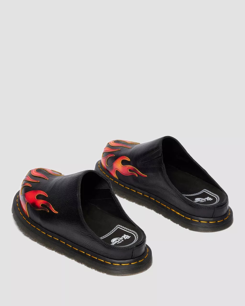 Dr. Martens Black + Multi Overdrive + Arcadia San Mule