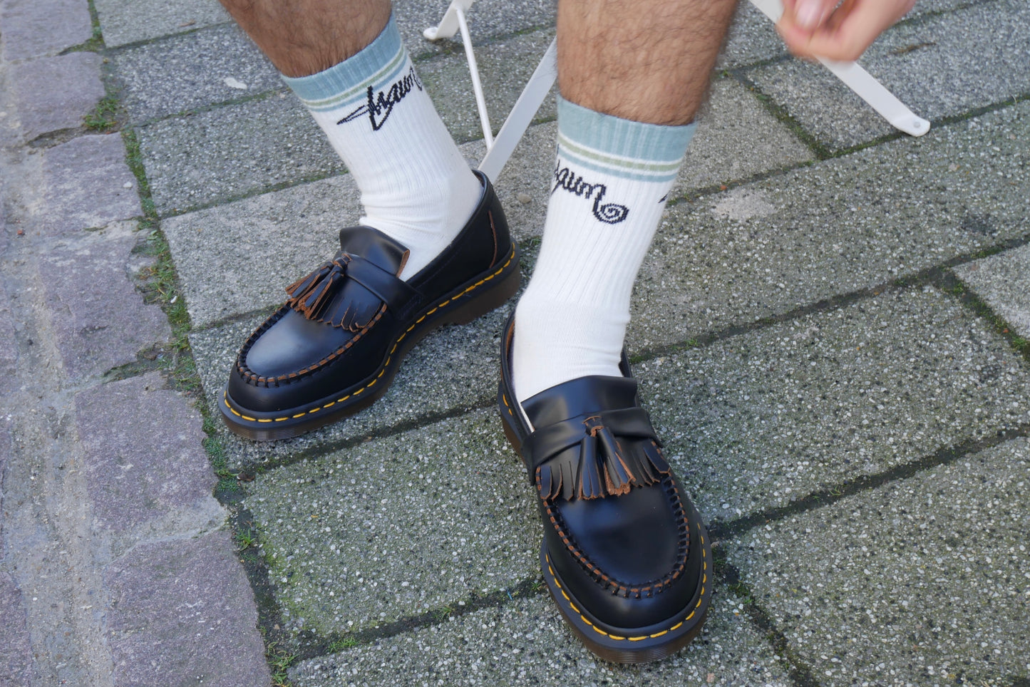 Dr. Martens Quilon Leather Tassel Loafer Made in England