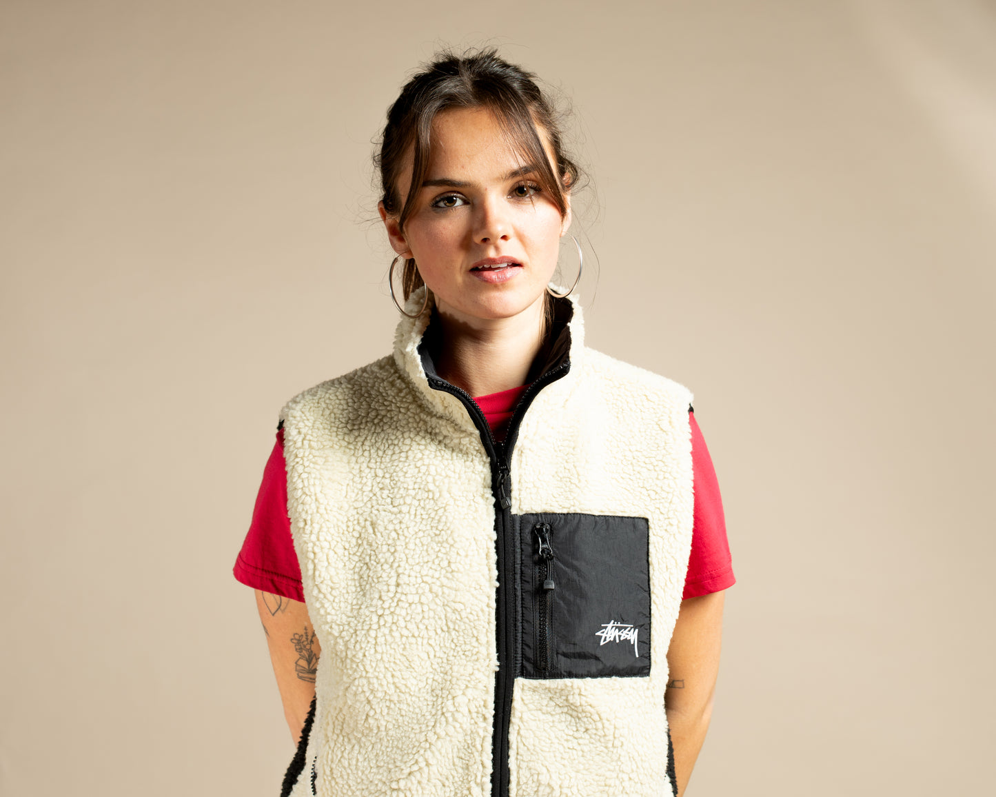 Stüssy Reversible Fleece Gilet