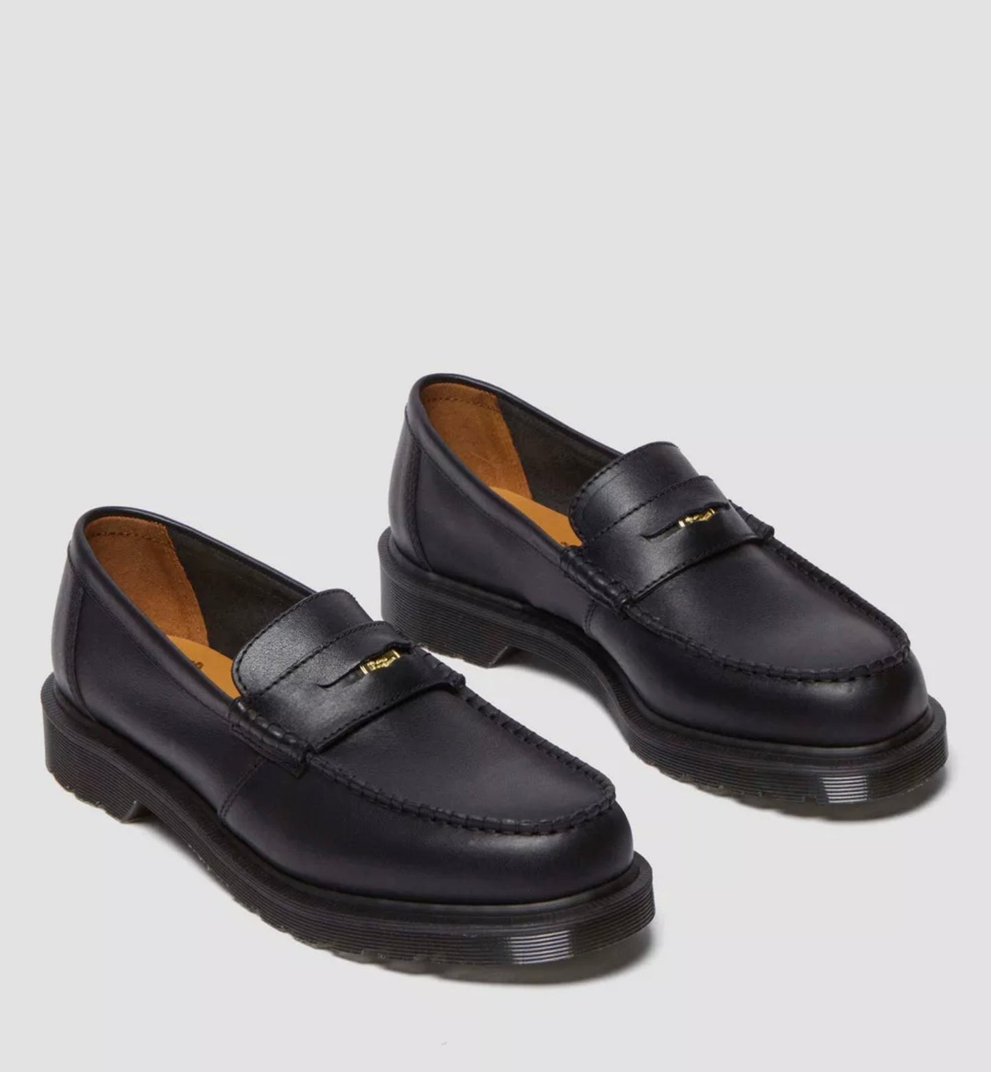 Dr. Martens Penton Classic Calf Penny Loafers - Made in England