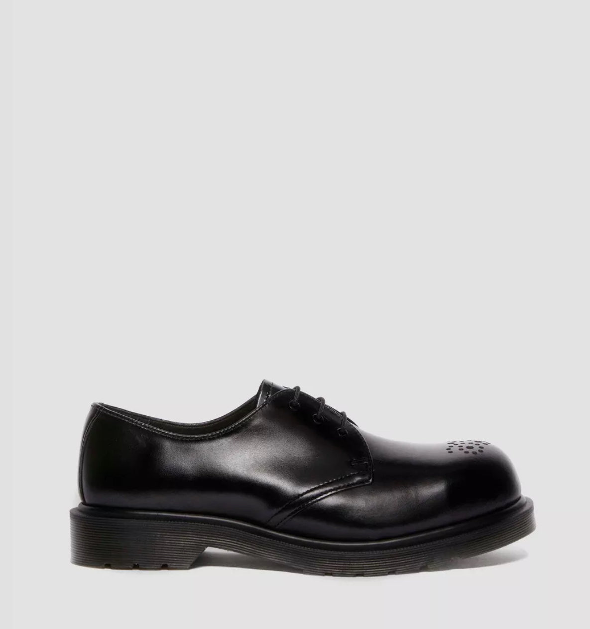 Dr. Martens 1461 Analine Leather Steel Toe Brogue Shoe