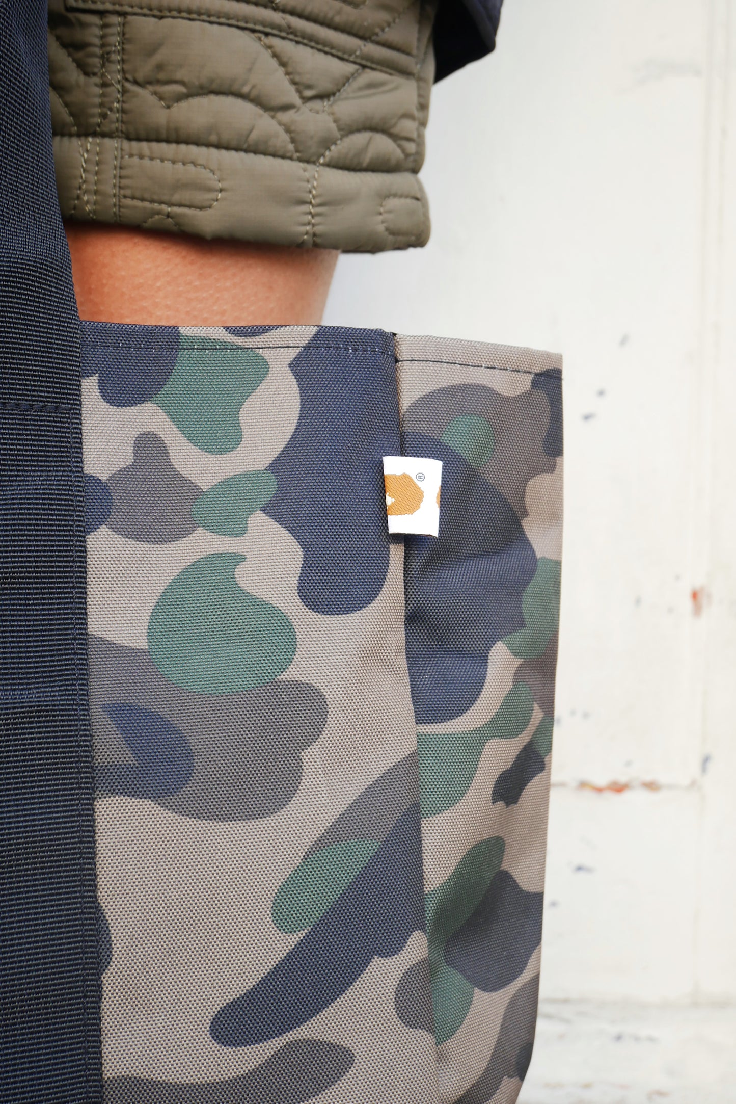 A Bathing Ape Camo Tote Bag