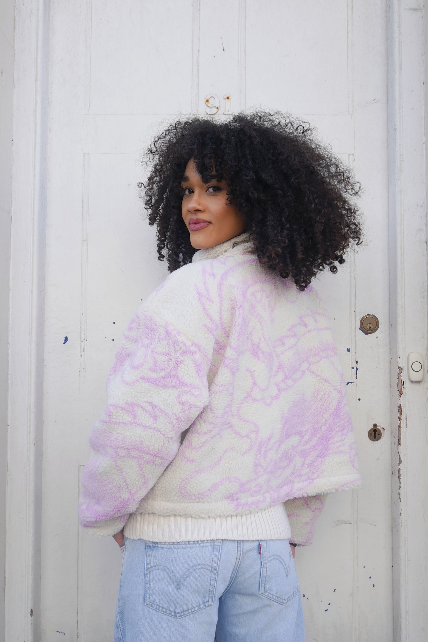 Stüssy Reversible Dragon Jacket Pink