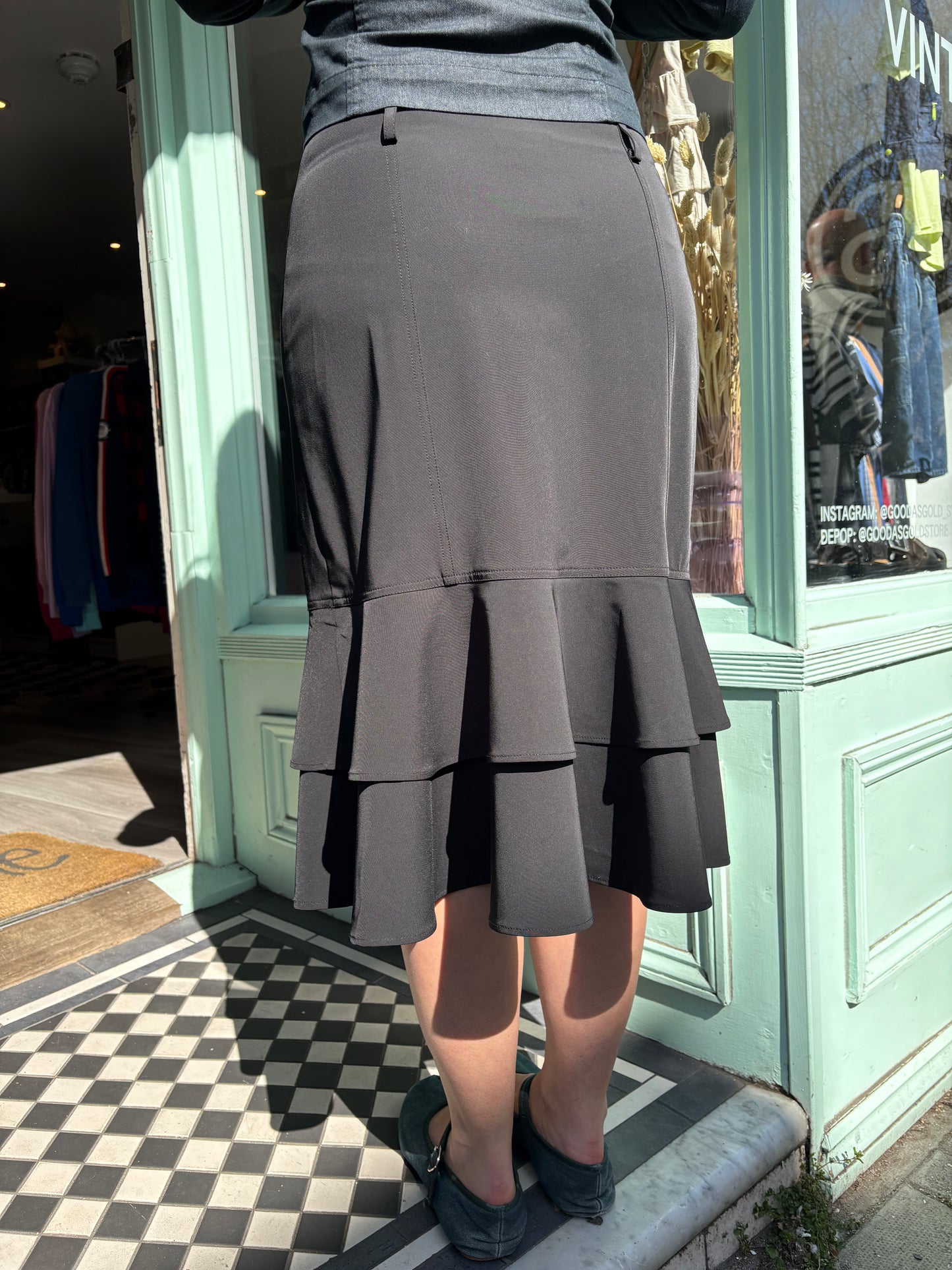 Y2K 1, 2, 3 Midi Skirt