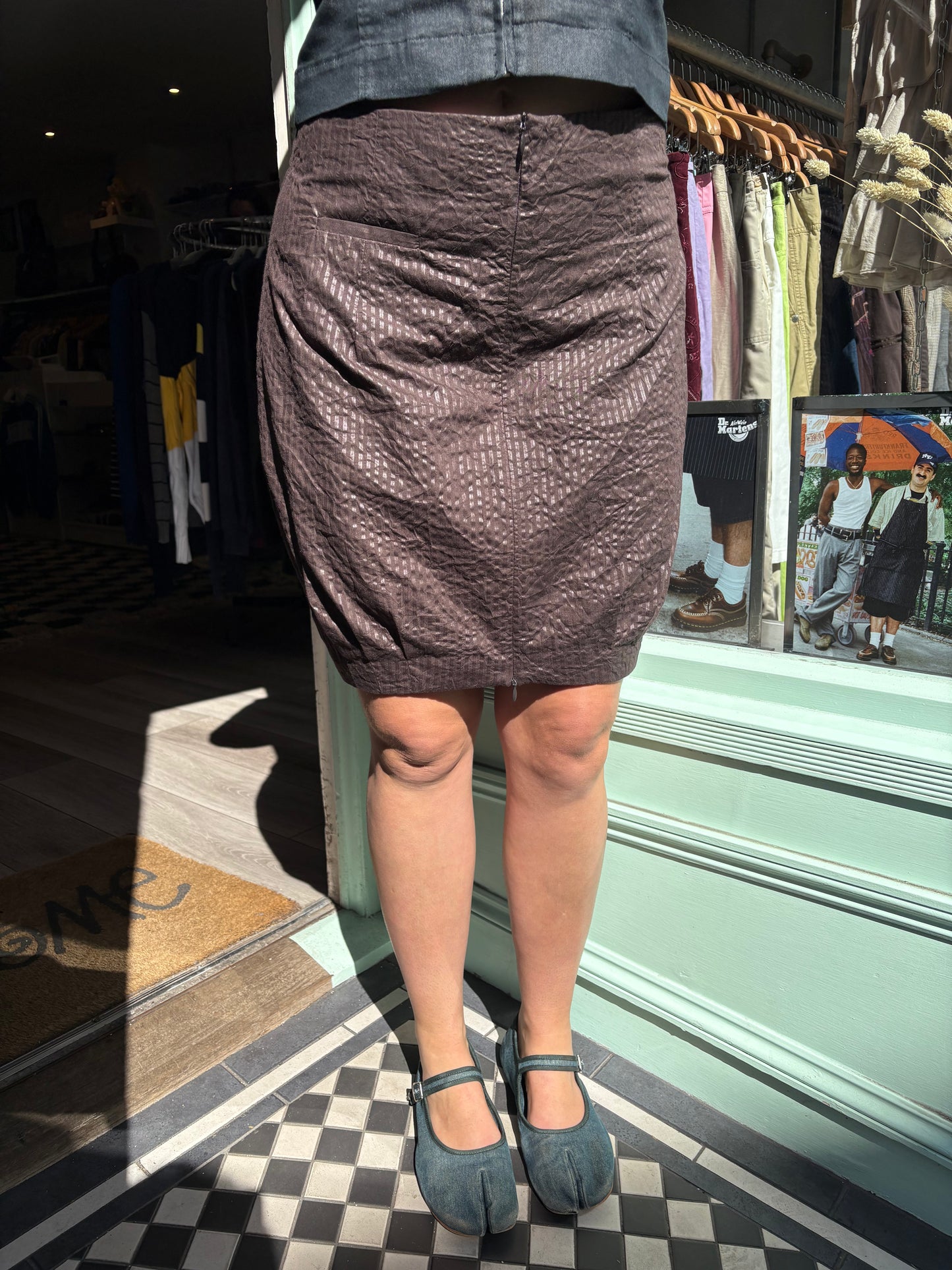 Y2K Deadstock Cop-Copine Mini Skirt