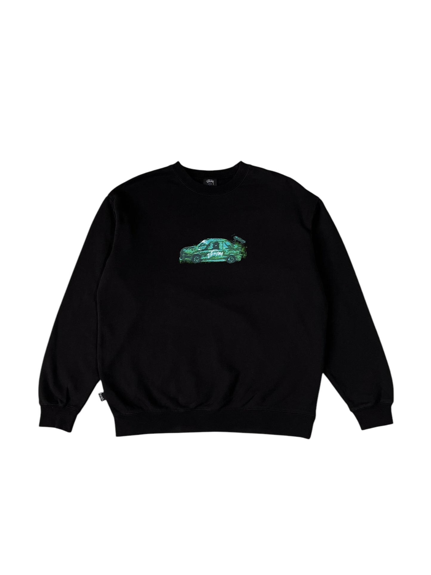 Stüssy Race Car Crewneck Sweatshirt