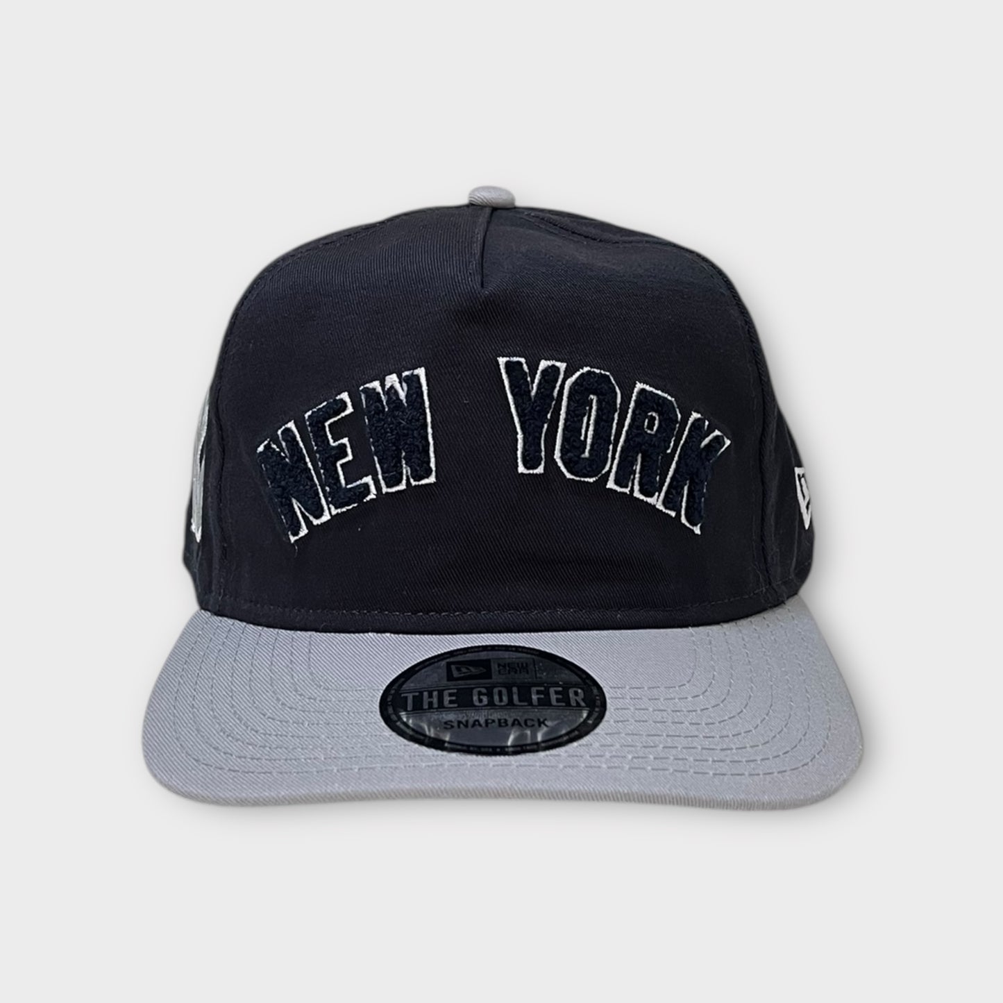New Era x New York Yankees Chenille Golfer SnapBack Hat Navy