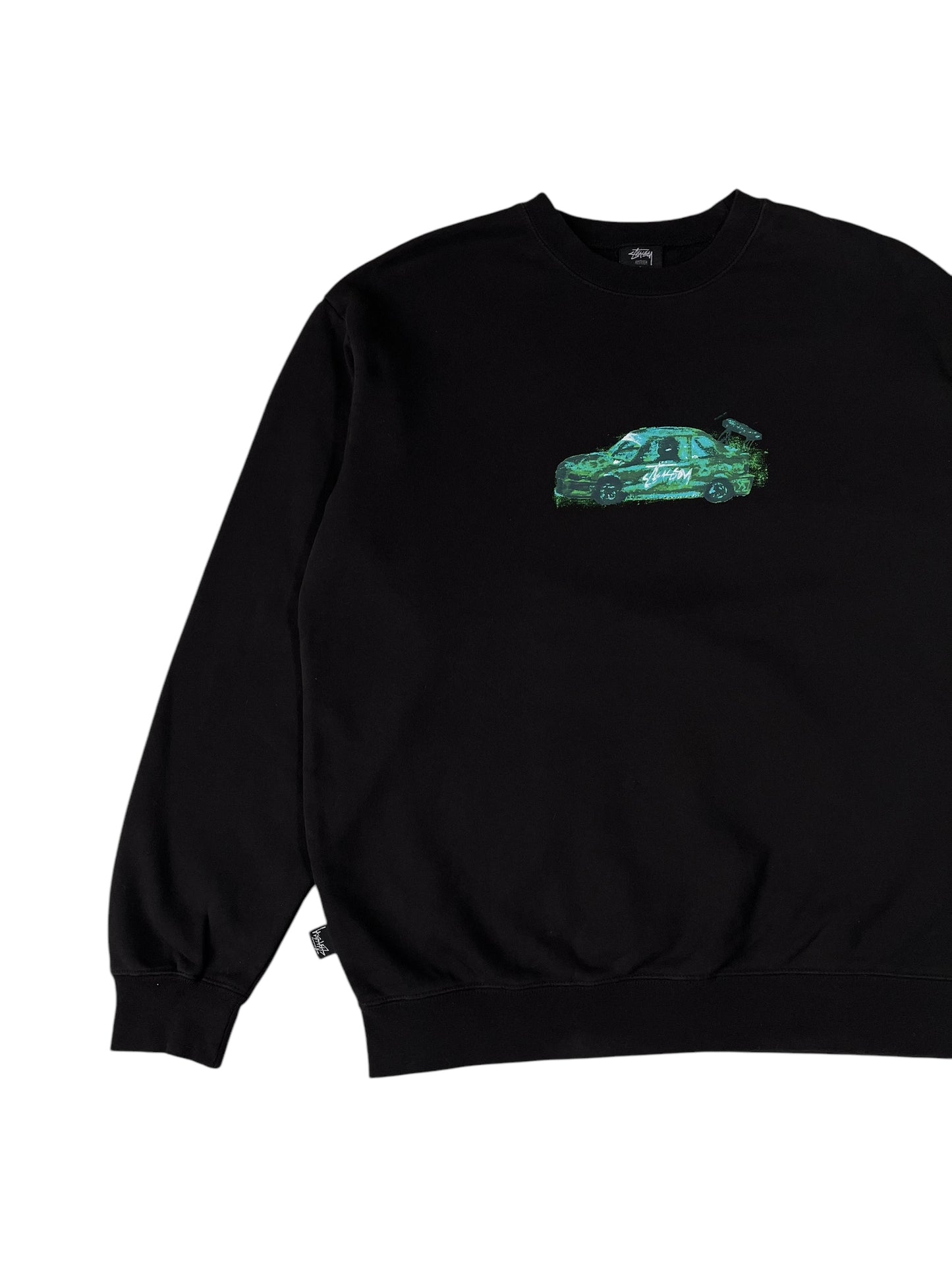Stüssy Race Car Crewneck Sweatshirt