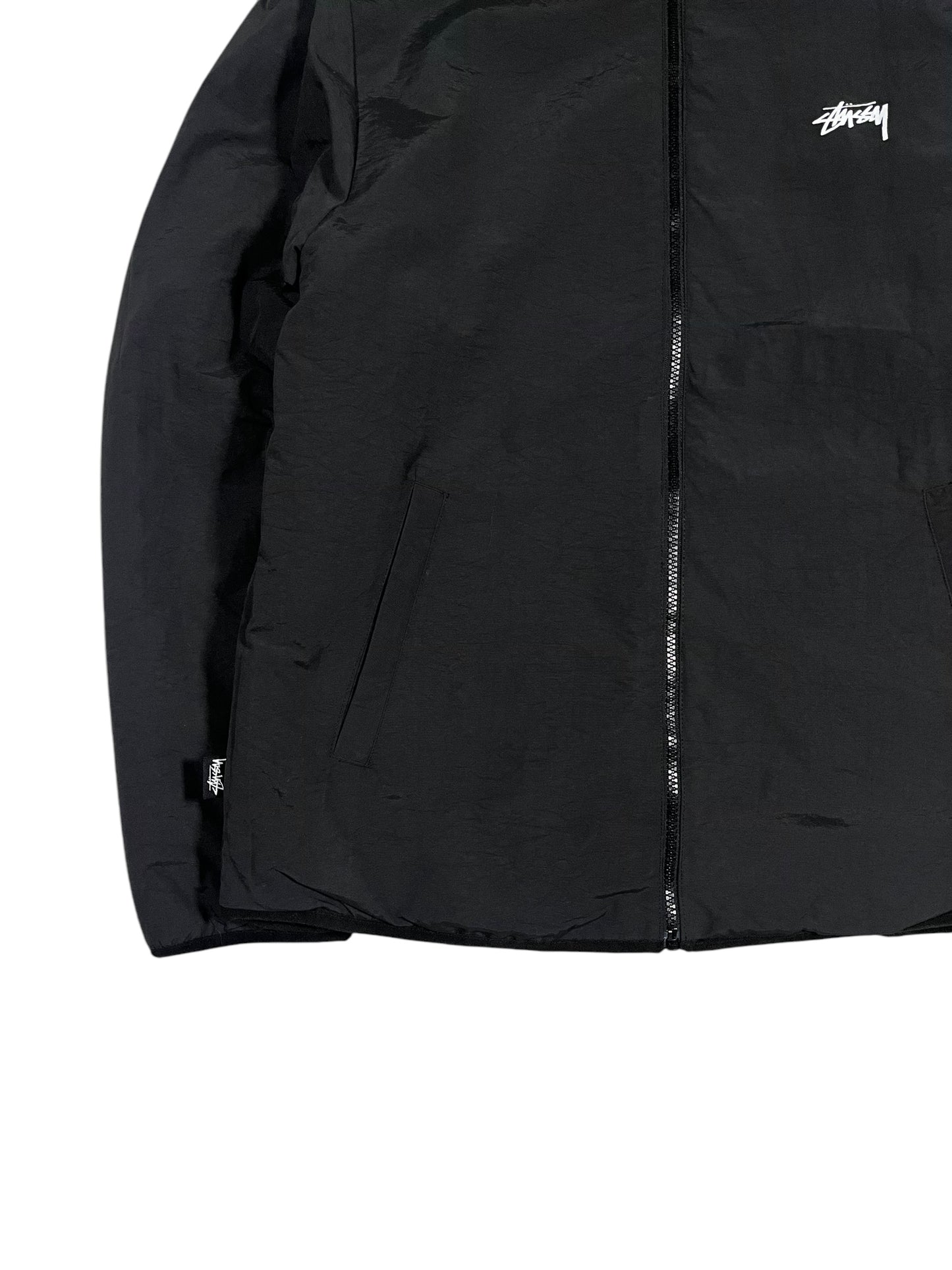Stüssy Reversible Sherpa 8 Ball Jacket Tan