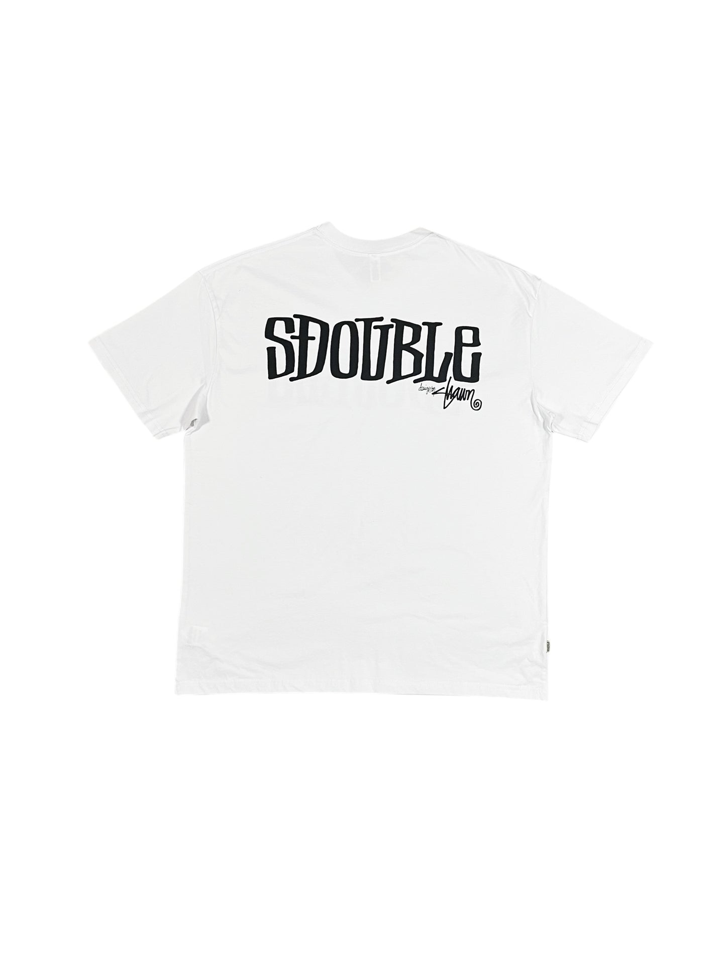 S Double "Design By" T-shirt White