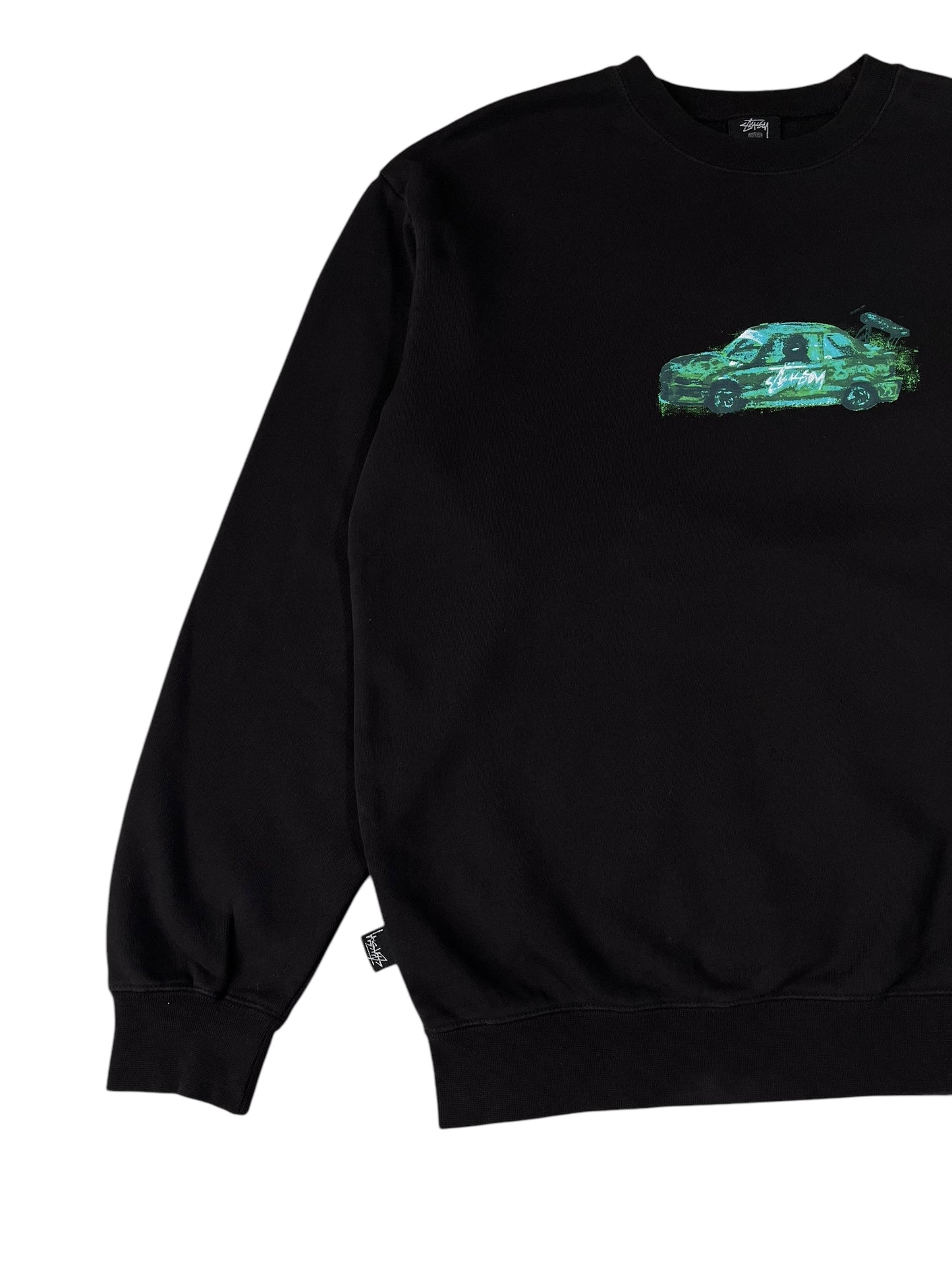 Stüssy Race Car Crewneck Sweatshirt