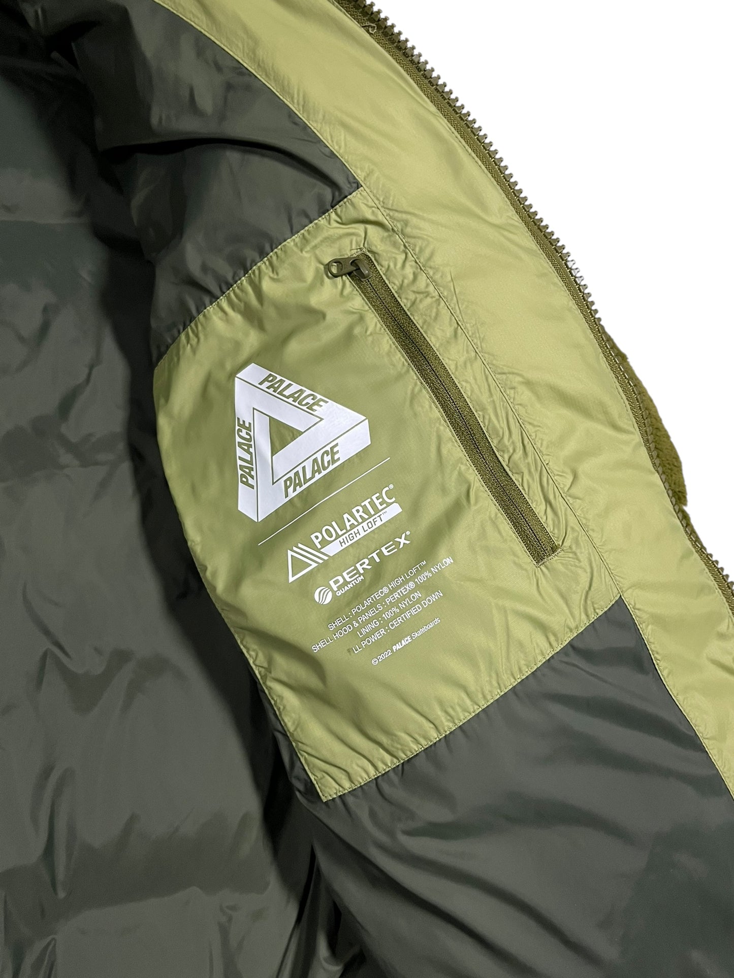 Palace Puffer Jacket Polartec & Pertex (Small)