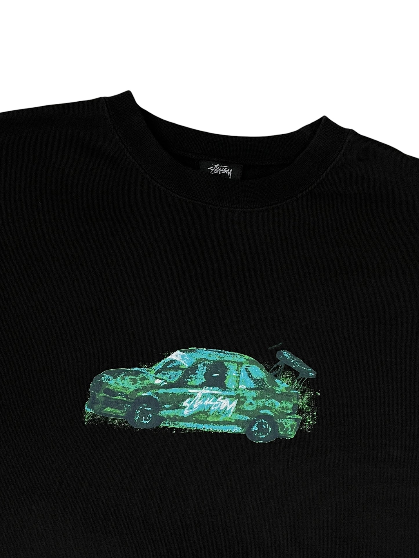 Stüssy Race Car Crewneck Sweatshirt