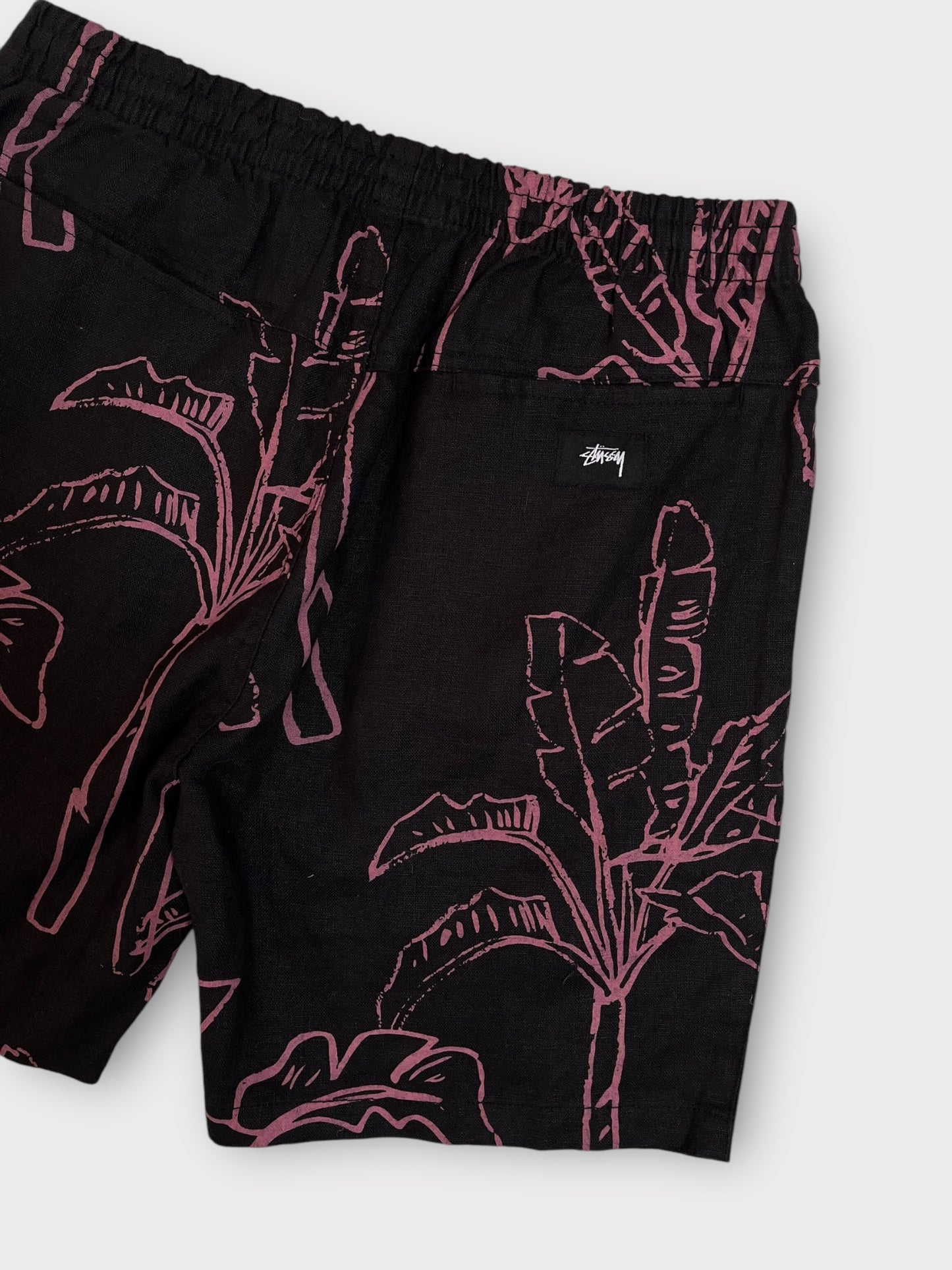 Stüssy Banana Tree Linen Beach Short