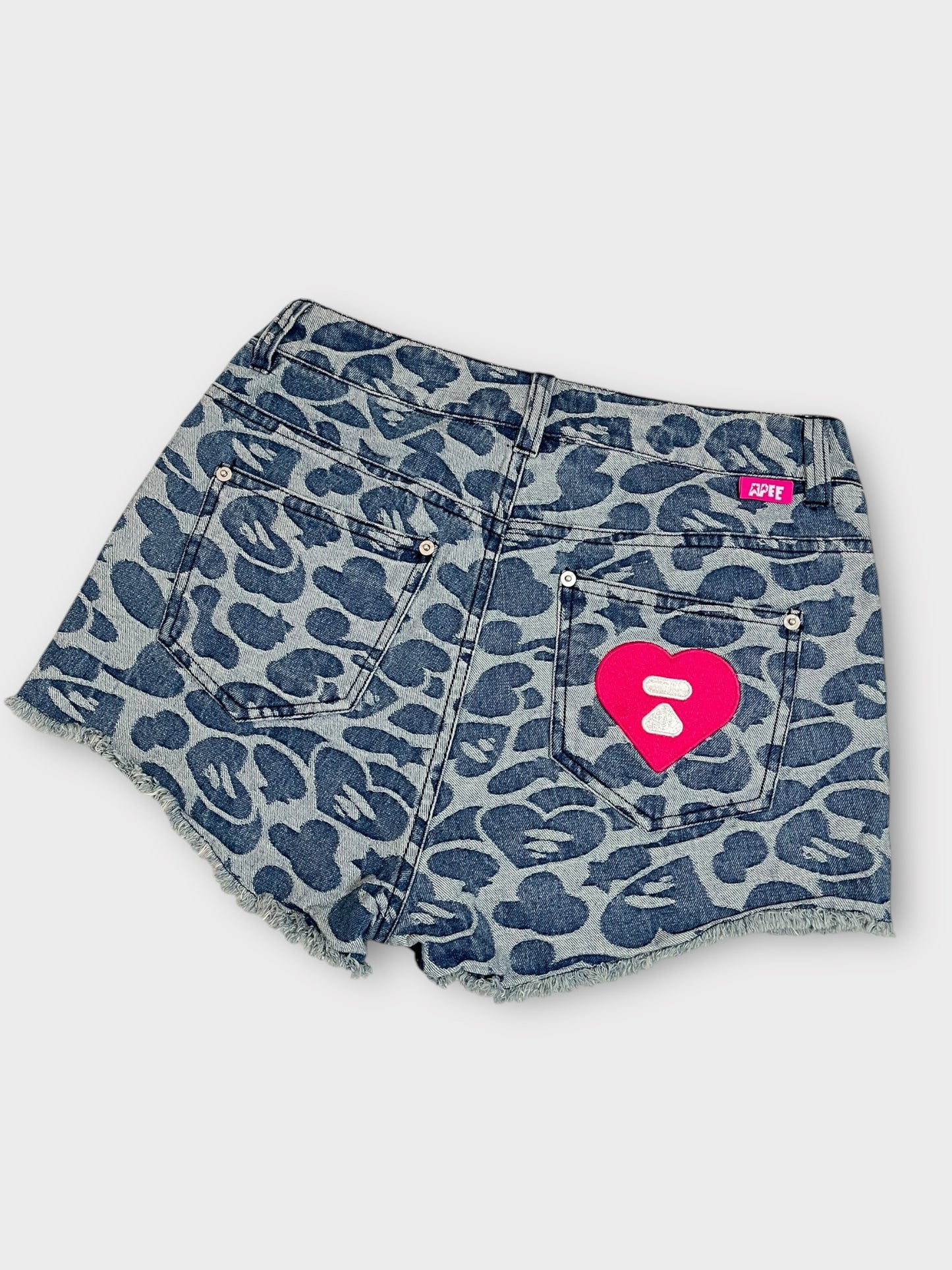 Aape by A Bathing Ape Denim Shorts