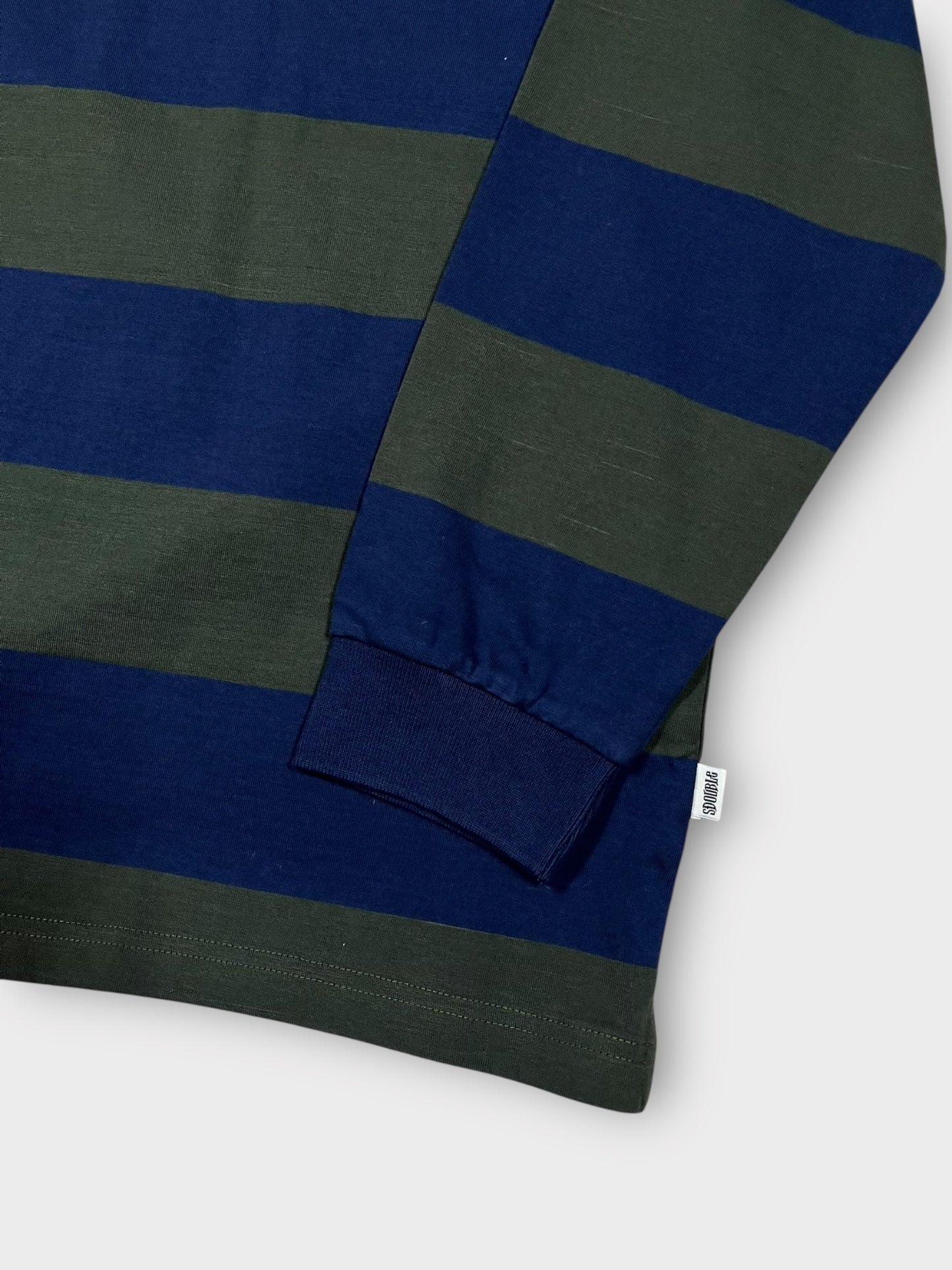 S Double Stripe Rugby Shirt