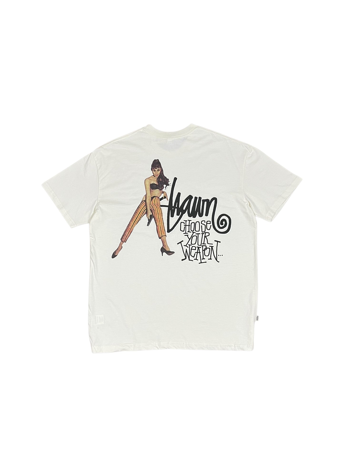 S Double Choose Your Weapon T-Shirt White