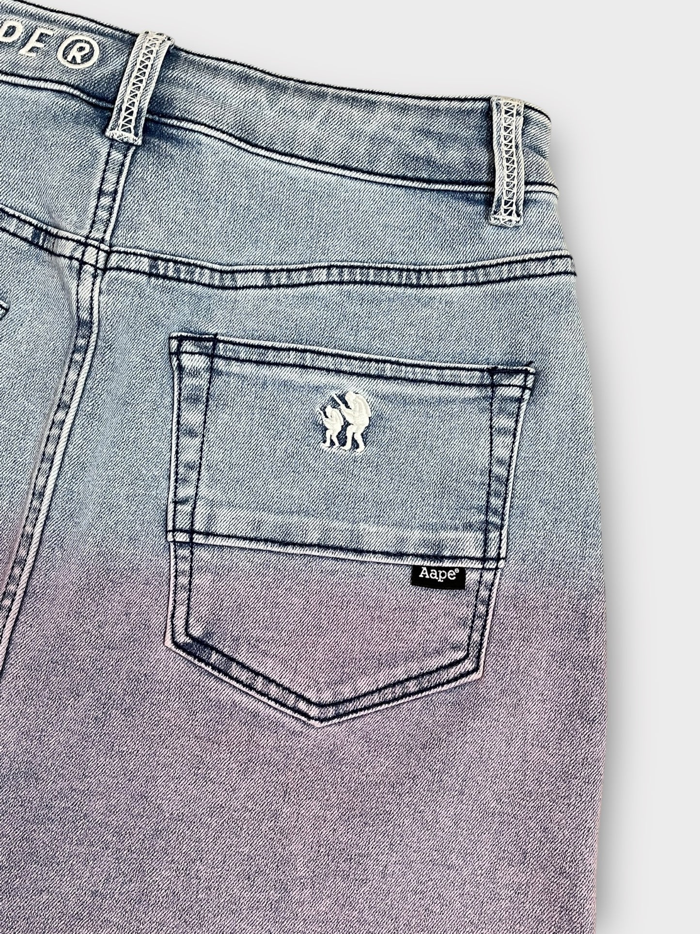 Aape By A Bathing Aape Mini Skirt
