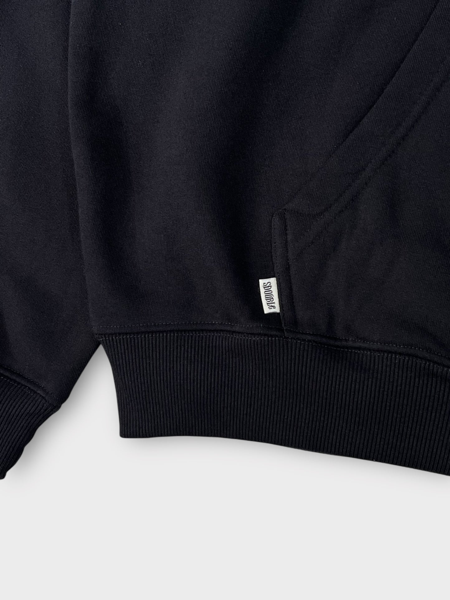 S Double Zip Through Hoodie