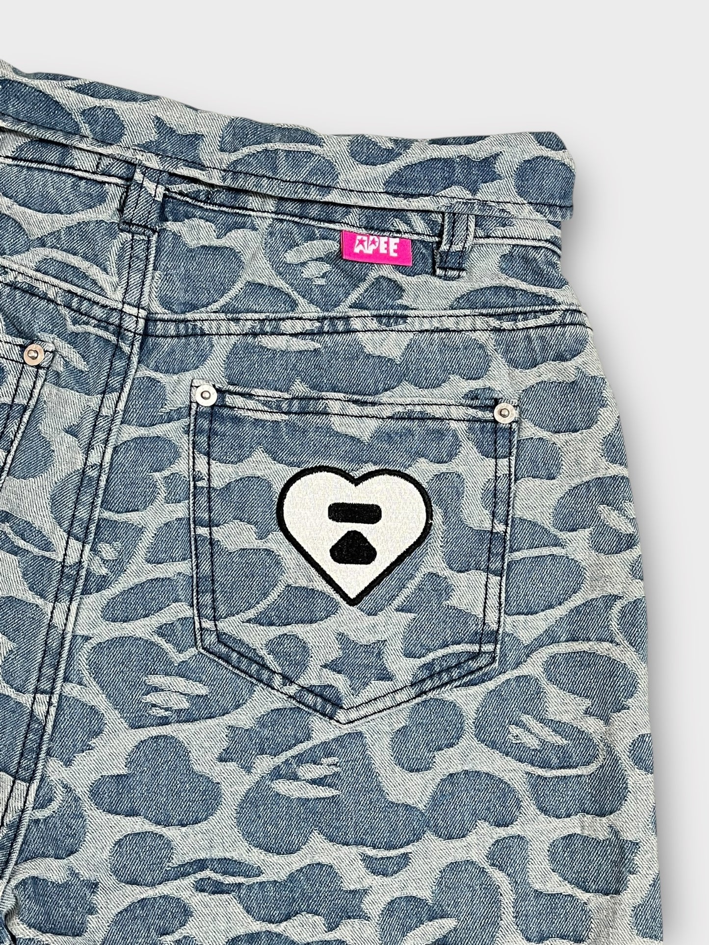 Aape By A Bathing Aape Bite Flip Shorts