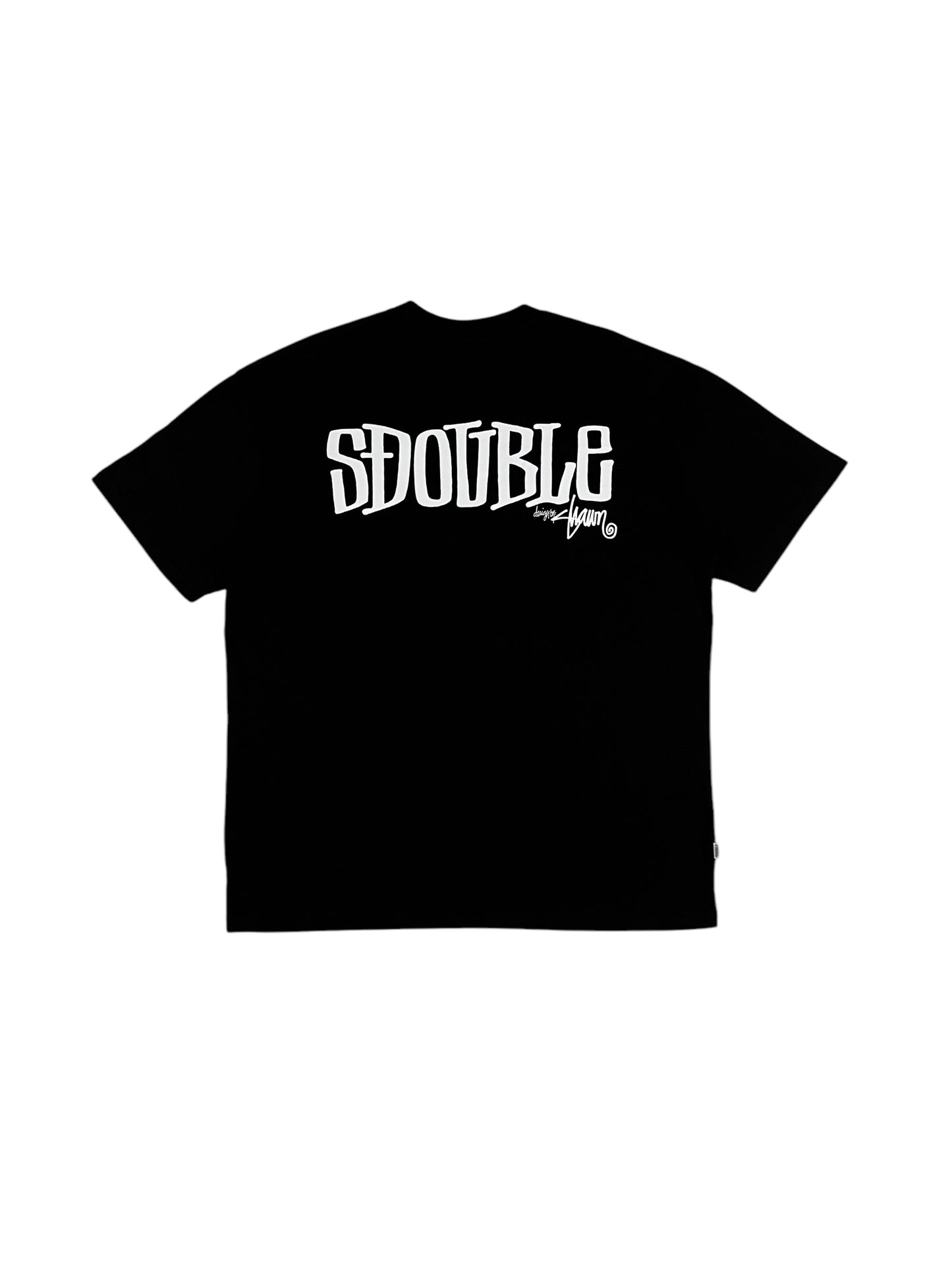 S Double "Design By" T-shirt Black