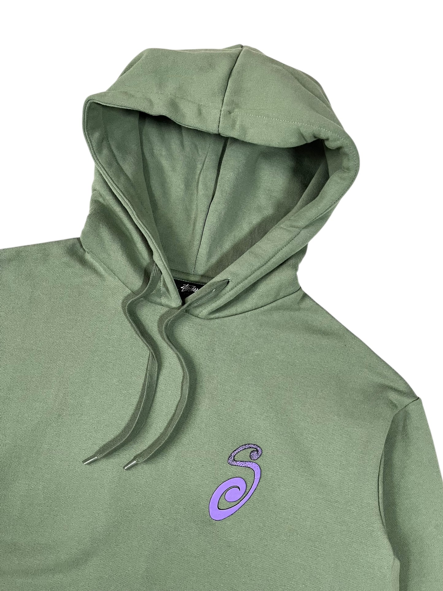Stüssy "S is For" Hoodie Sage Green