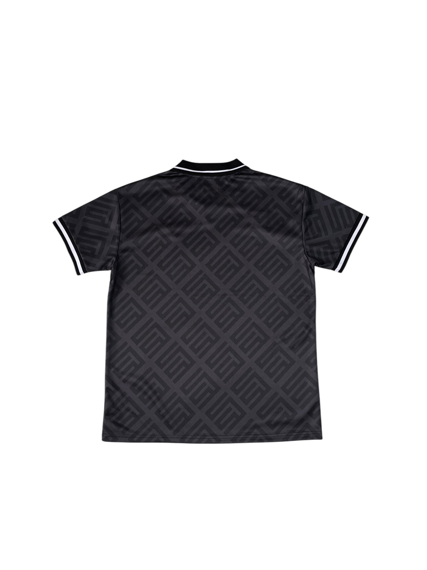 S Double Football Jersey Black