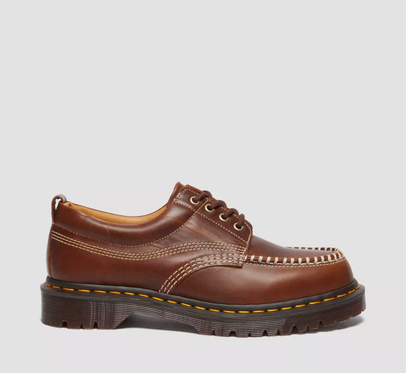 Dr. Martens Lowell Butterscotch Orleans Moc Toe Shoe