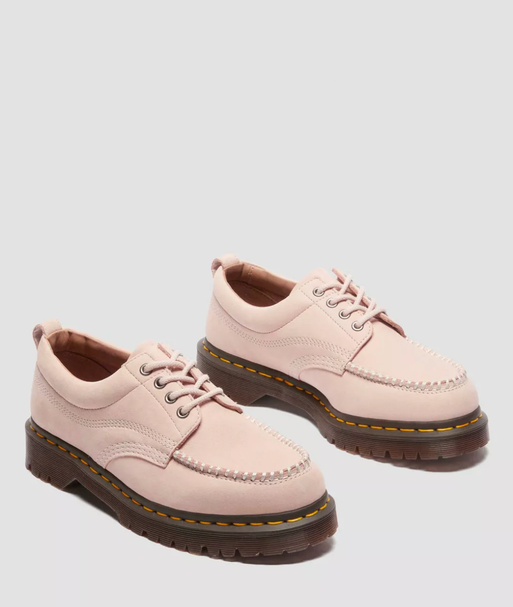 Dr. Martens Buttersoft Leather Moc Toe Shoe - Powder Pink