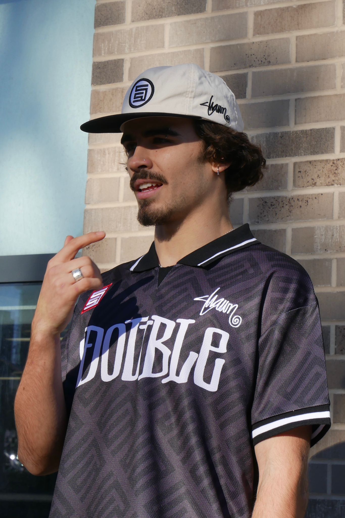 S Double Platter Hat Cream