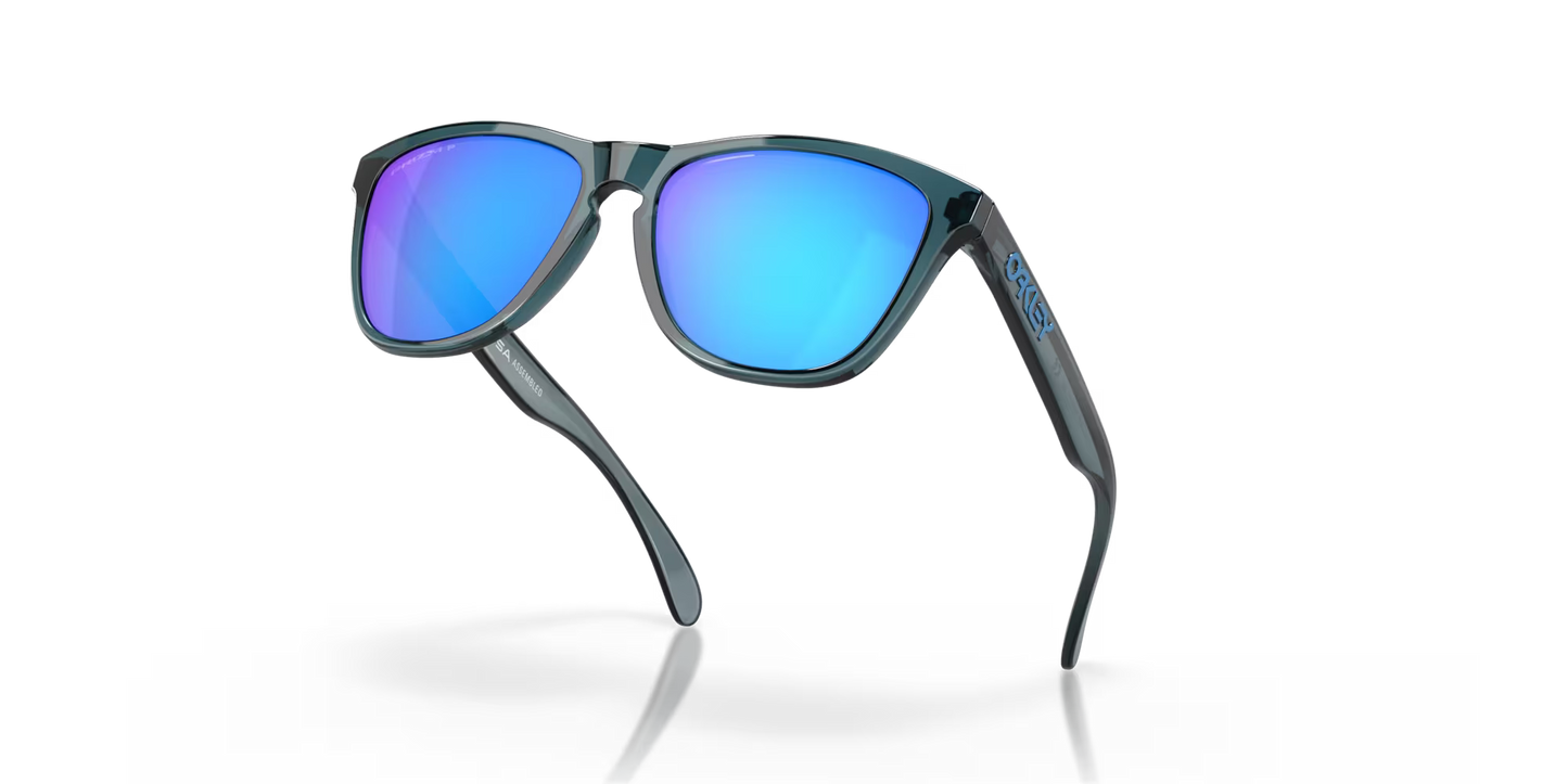 Oakley Frogskins™ - Crystal Black/Prism Sapphire Polarised