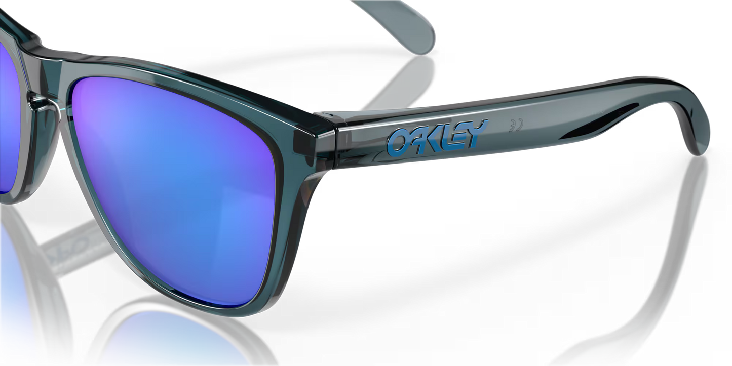 Oakley Frogskins™ - Crystal Black/Prism Sapphire Polarised