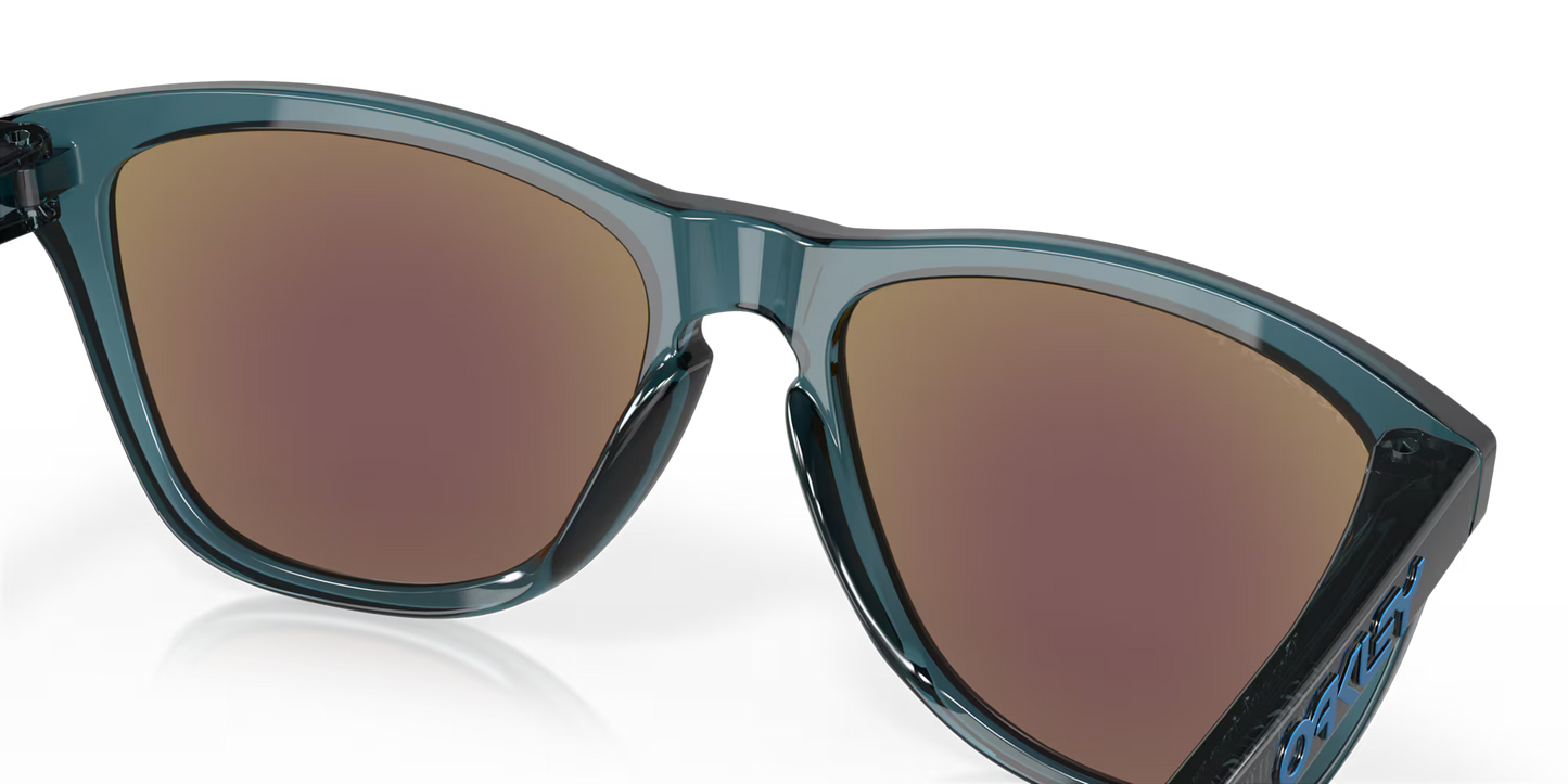 Oakley Frogskins™ - Crystal Black/Prism Sapphire Polarised