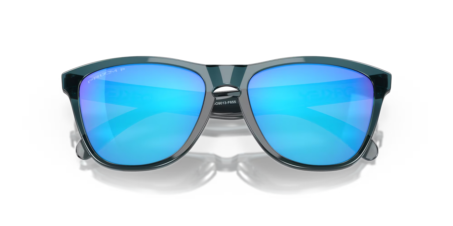 Oakley Frogskins™ - Crystal Black/Prism Sapphire Polarised