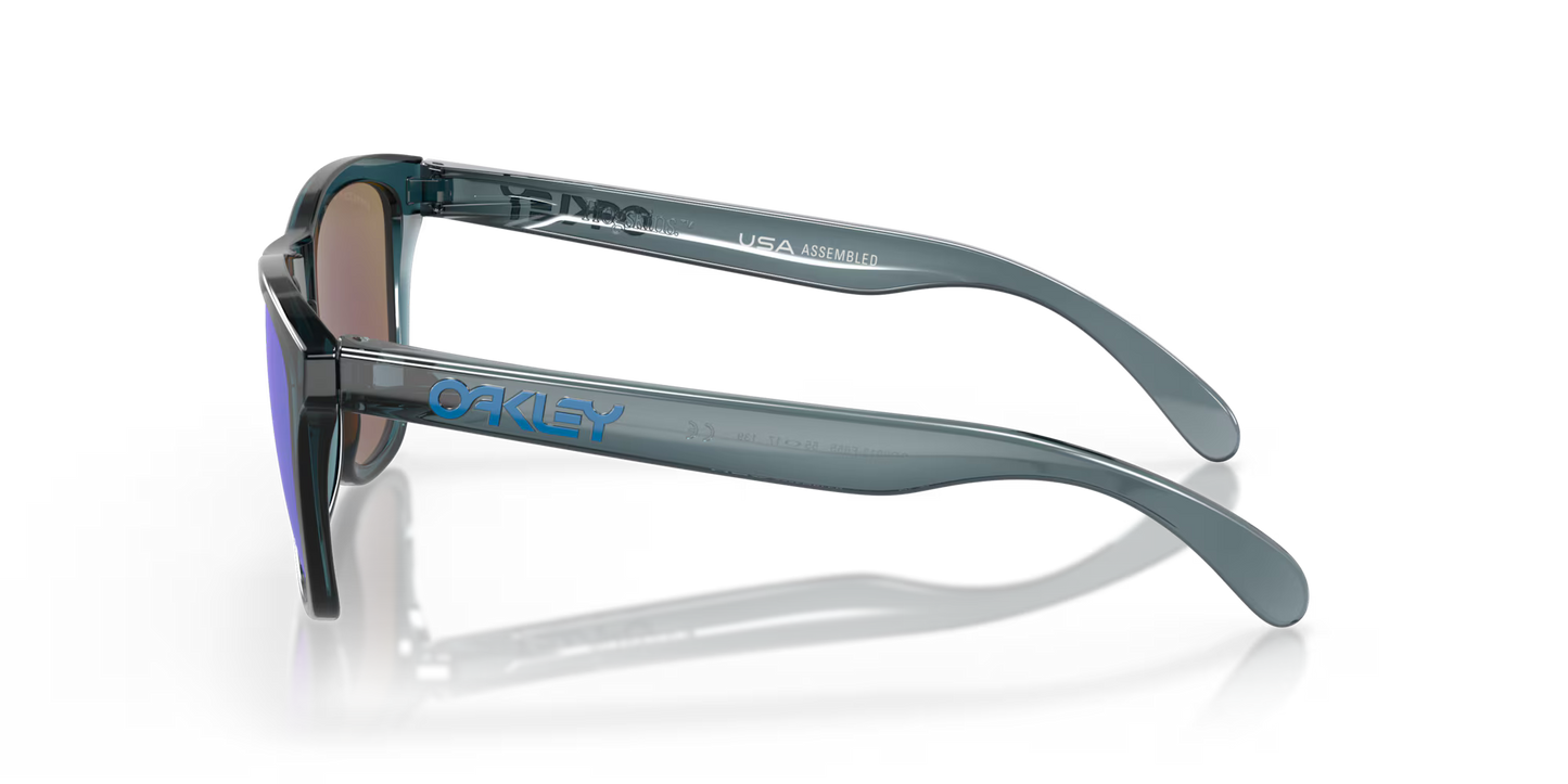 Oakley Frogskins™ - Crystal Black/Prism Sapphire Polarised