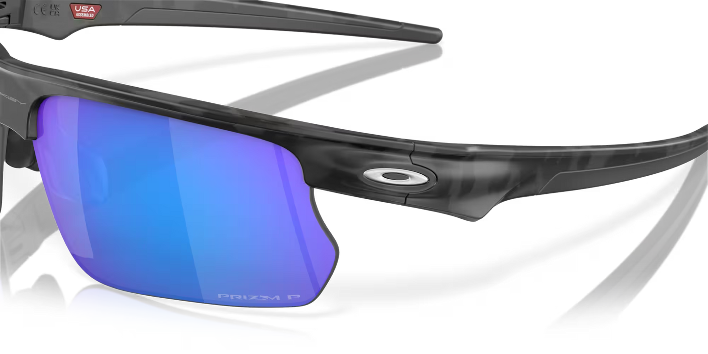 Oakley BiSphaera™ - Matte Grey Camo/Prism Sapphire Polarised