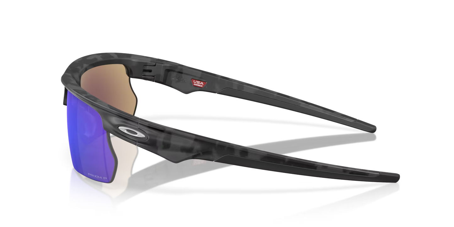Oakley BiSphaera™ - Matte Grey Camo/Prism Sapphire Polarised