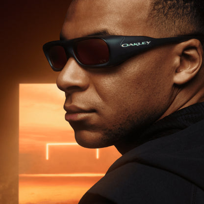 Oakley Permian Kylian Mbappé Signature Series - Matte Black Ink/Prism Road