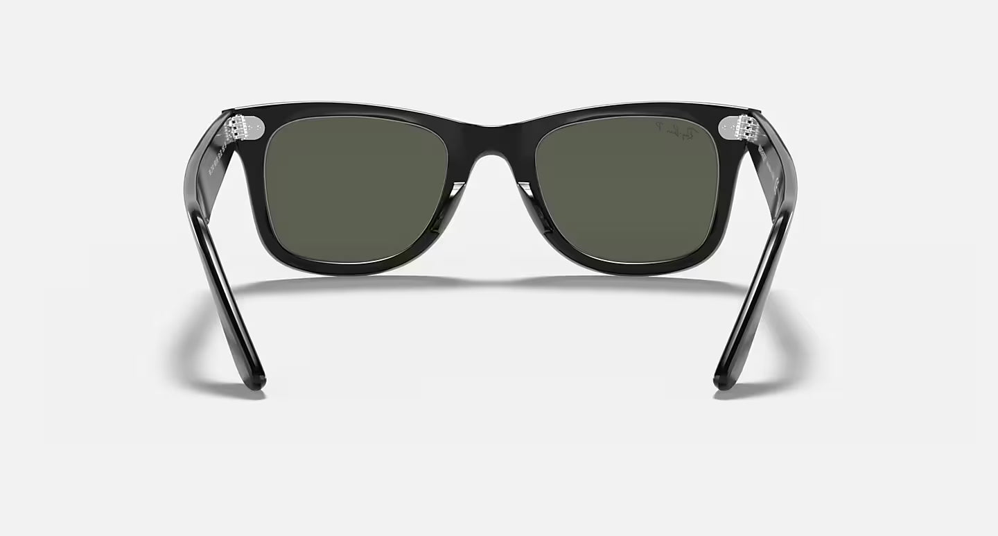 Ray-Ban Original Wayfarer Classic - Polished Black/Green Polarised