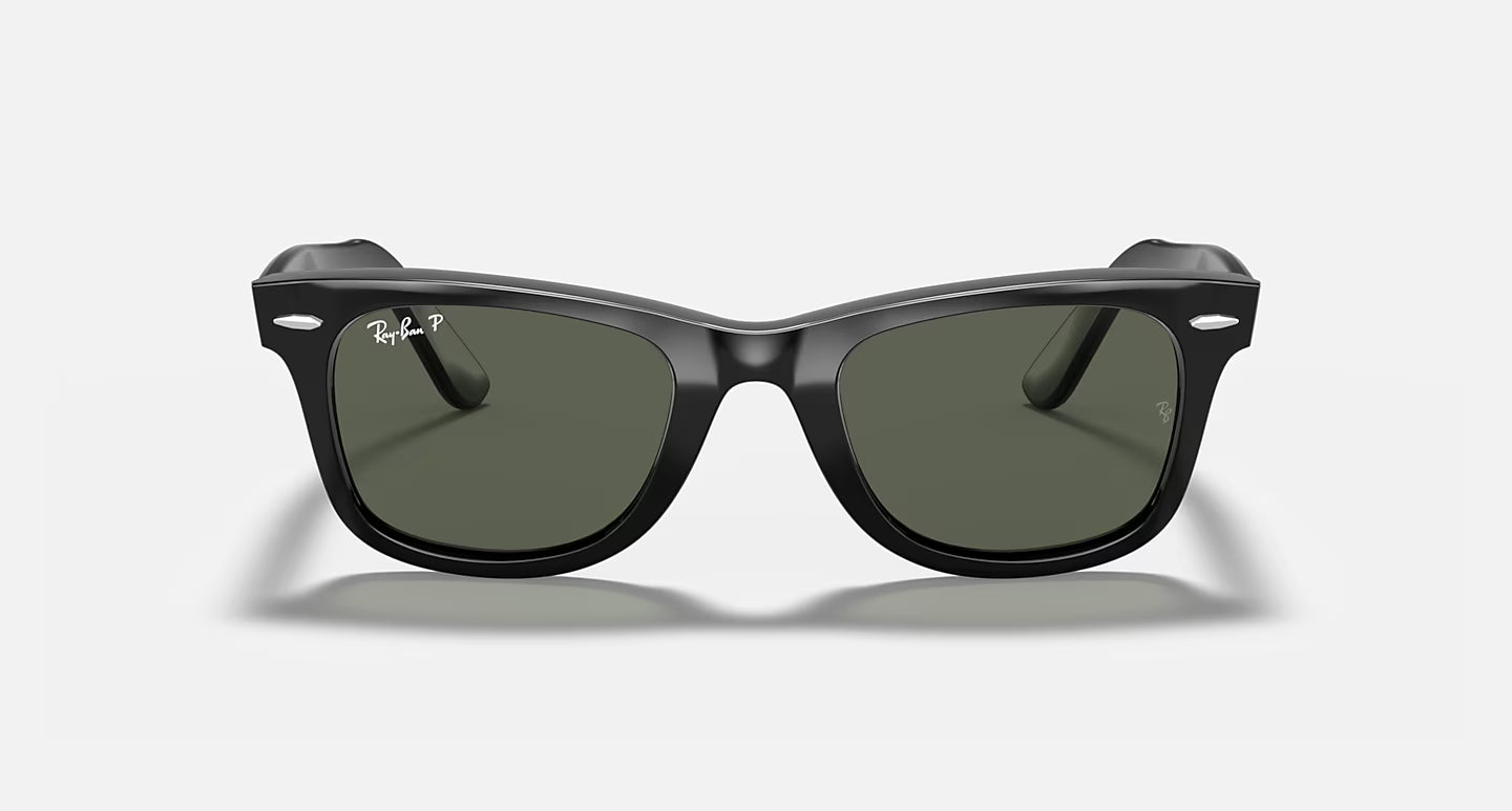Ray-Ban Original Wayfarer Classic - Polished Black/Green Polarised