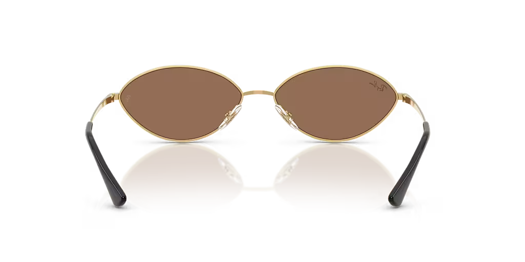Ray-Ban Kai Bio-Based Sunglasses - Gold/Dark Brown