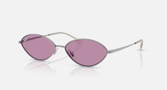 Ray-Ban Kai Bio-Based Sunglasses - Polished Gunmetal/Dark Violet