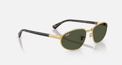 Ray-Ban Sunglasses - Polished Aritsa Gold / Havana / Green