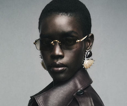 Ray-Ban Sunglasses By A$AP Rocky - Polished Arista Gold/Clear Gradient Dark Violet