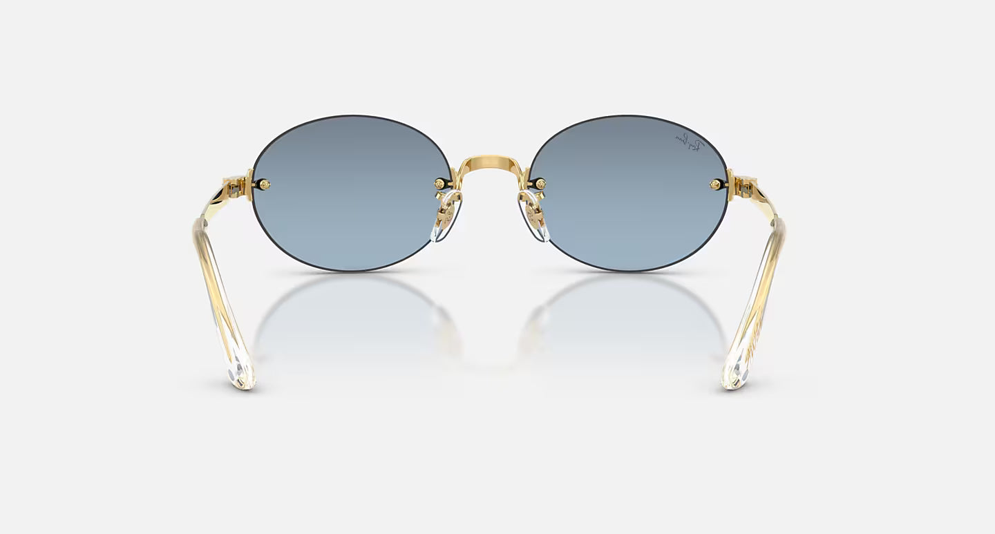 Ray-Ban by A$AP Rocky - Polished Arista Gold/Blue Gradient Dark Grey