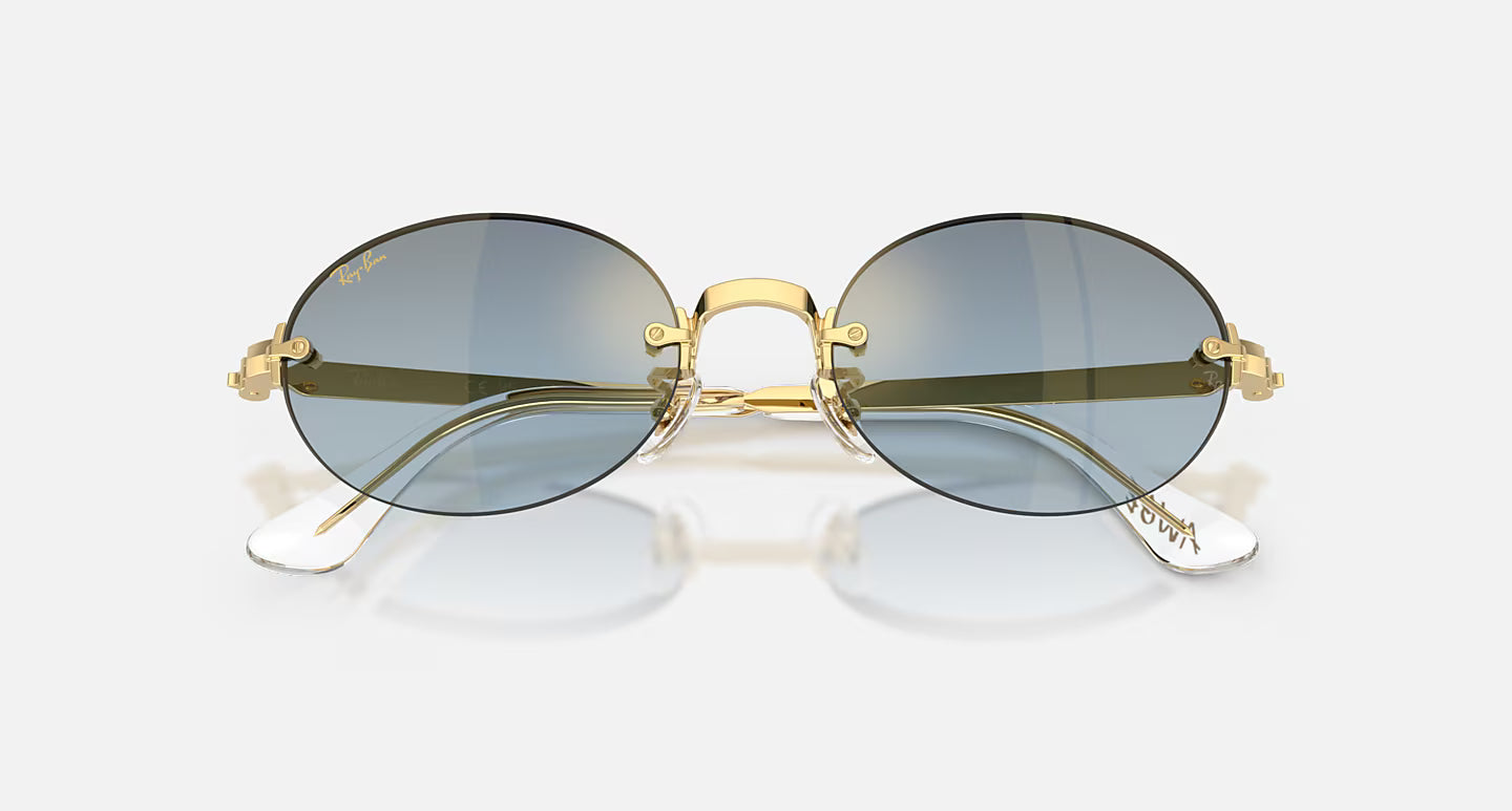 Ray-Ban by A$AP Rocky - Polished Arista Gold/Blue Gradient Dark Grey